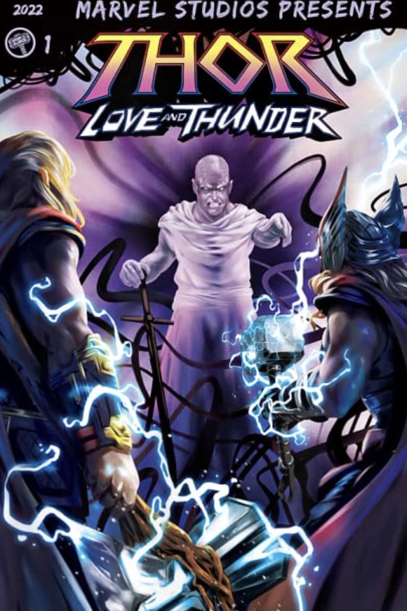 RT @lovethundernews: New Thor: Love and Thunder promo art! https://t.co/oCNxK56qXE