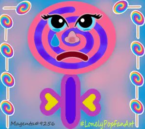 <a href="/LonelyPopNFT/">LonelyPop 🍭</a> 
I did this while being inspired in teaching my students with special needs virtually. Using lollipop with different emotions helps them to tell what they are feeling each day. Bright colors can get SPED students attention.💜🥹🥲
#LonelyPopFanArt 
Magenta#9256