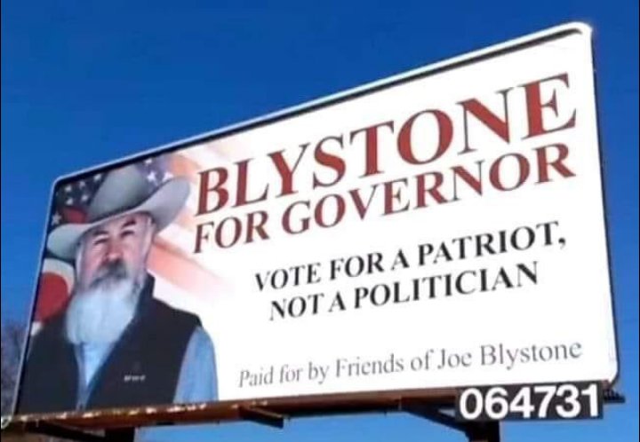 brending6's tweet photo. @JoeBlystone22 Joe Blystone for Govenor of #OH_IO https://t.co/eG7RTvAiJL
