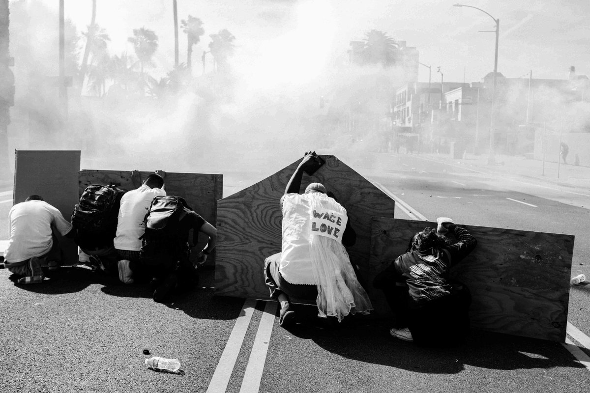 StreetWise_LA's tweet image. Just added these four images to my "2020 Los Angeles Protest Photography" collection on @opensea. This collection of black and white photos depict the protests immediately following the murder of George Floyd. 

#nftphotography #opensea #protests2020

opensea.io/collection/202…