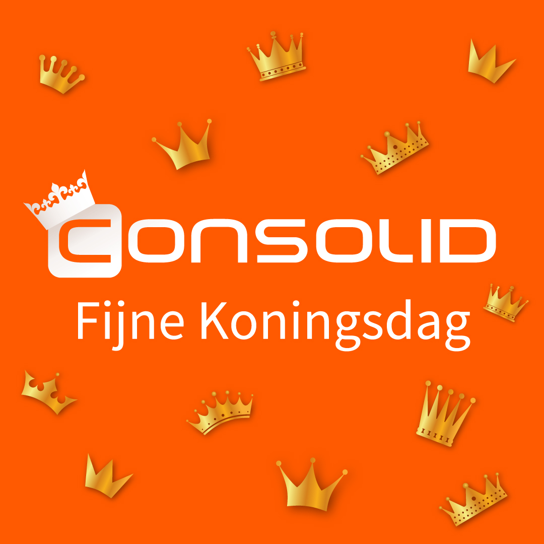 Consolid wenst iedereen een fijne Koningsdag! 🧡👑
#koningsdag2022 #consolid