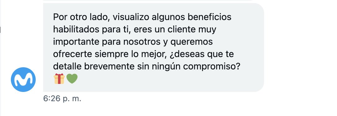 Mnavarro_'s tweet photo. La hipocresía de @movistarperu

Tras un rato de atención deficiente por twitter, de pronto se les ocurre que lo mejor es decirme que soy “cliente importante” y me ofrecen productos.

Tan “importante” que antes me hicieron esperar 1 hora al fono.

Mientras, Internet sigue fallando https://t.co/BDAk4tmkAn