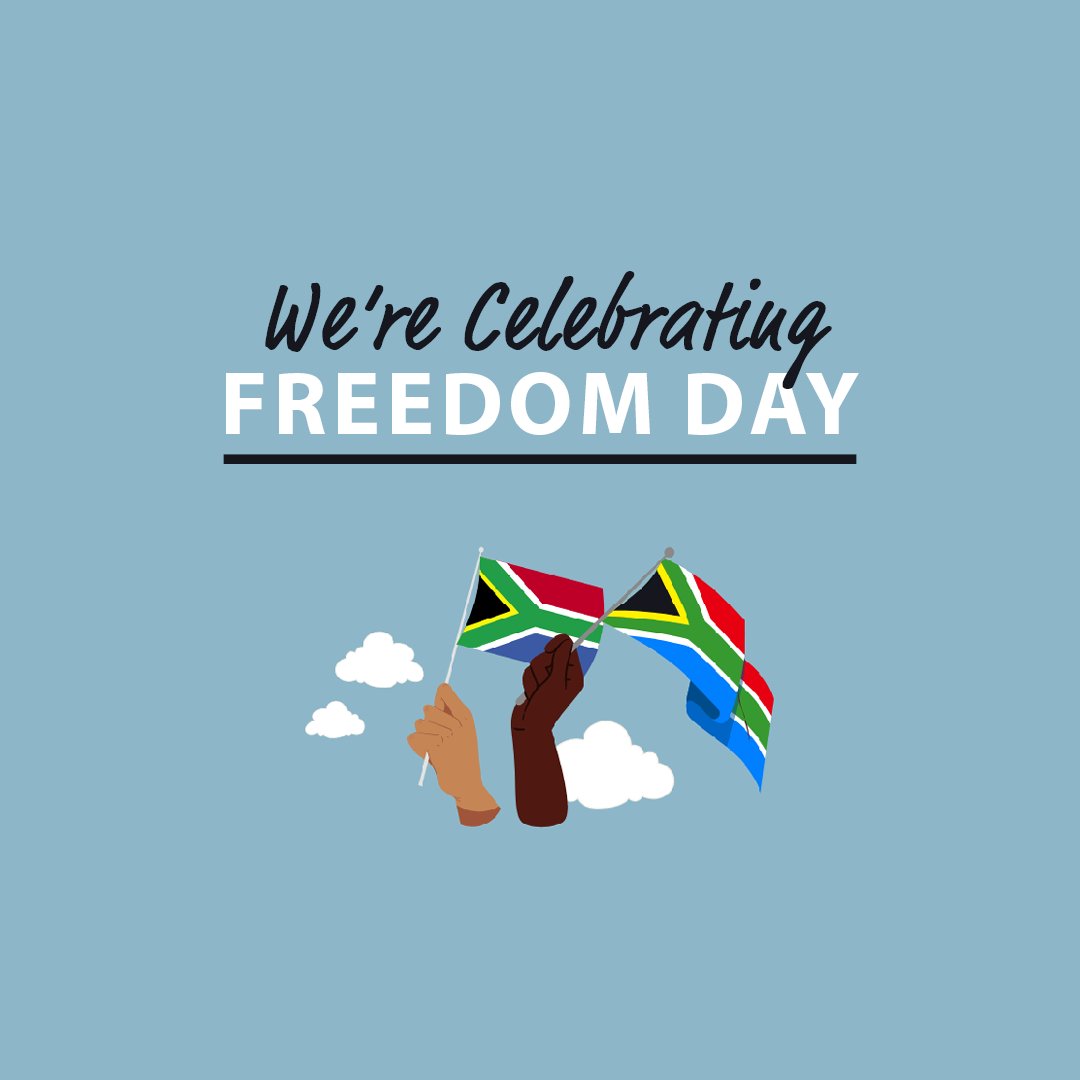 May we be reminded this #FreedomDay that we need to live in a way that respects and enhances the freedom of others, always! 

Please note that our stores will trade under public holiday times today:  Pine Street: 09:30 – 15:30 | Gateway: 09:00 – 19:00 | La Lucia: 09:00 – 18:00
