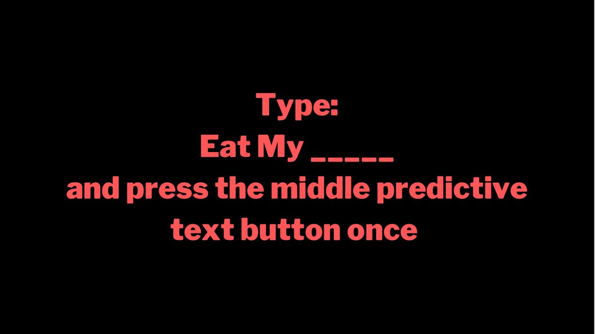 wtfdoiwritenow's tweet image. Eat my food. 

Um, no. #JoeyDoesntShareFood #PredictiveText