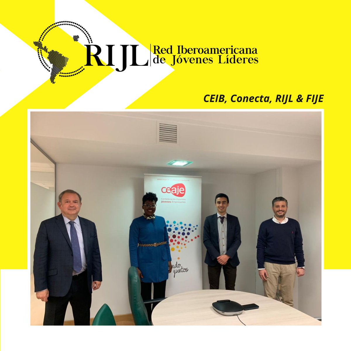Red_de_Lideres's tweet photo. ¡Fortalecemos nuestras alianzas! 🔝

Conversamos sobre el compromiso con el #TalentoJovenIberoamericano y propusimos iniciativas de trabajo colaborativo que alienten y fortalezcan los #ODS | #Juventud #Educación #Cooperación 🙌 https://t.co/VhTHRbnZbA