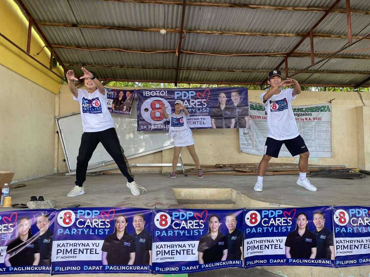 pdpcares's tweet photo. Maraming salamat po sa suporta Brgy. Inanlorenza, Brgy. Idong, Brgy. Maigpa, Brgy. Sanlibo, at Brgy. Katuray, Bayambang, Pangasinan!

PDP CARES PARTYLIST! Number 8 sa Partylist!

#PDPCaresPartylist #8saPartylist #8saBalota #PDPCaresForYou #PilipinoDapatPaglingkuran #Pangasinan https://t.co/Gsh2nTrRx3