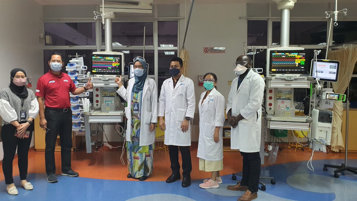 idsMED Malaysia won the Institut Jantung Negara's Critical Care and Patient Monitors tender in December 2021 and completed Phase 1 of the tender in March 2022.

#idsMED #idsMEDMalaysia #RespoKare #medicalequipment #medicalconsumables #IJN #Phillips #ICU #CCU #CCUOT #PICU #PCICU