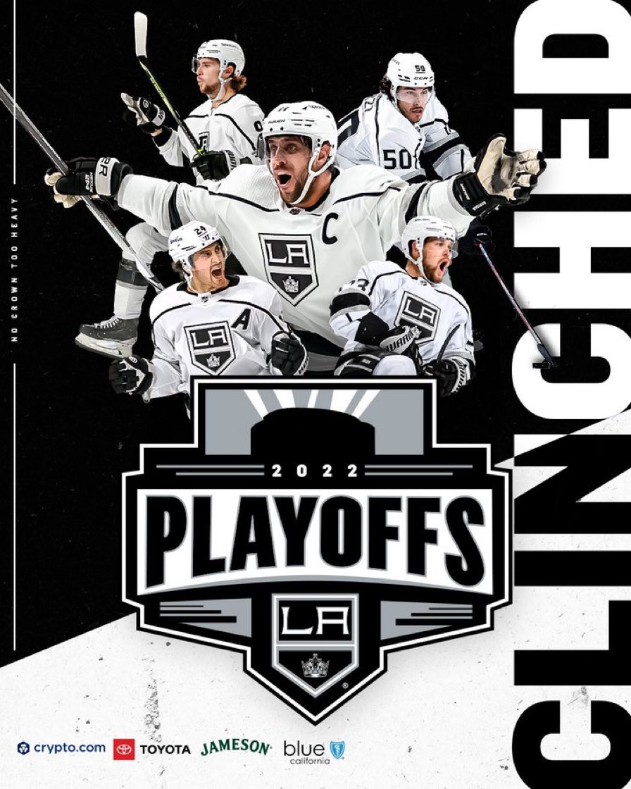 Excited to experience my first #nhlplayoffs with the <a href="/LAKings/">LA Kings</a> who officially clinched a spot today! #GoKingsGo  #NHL