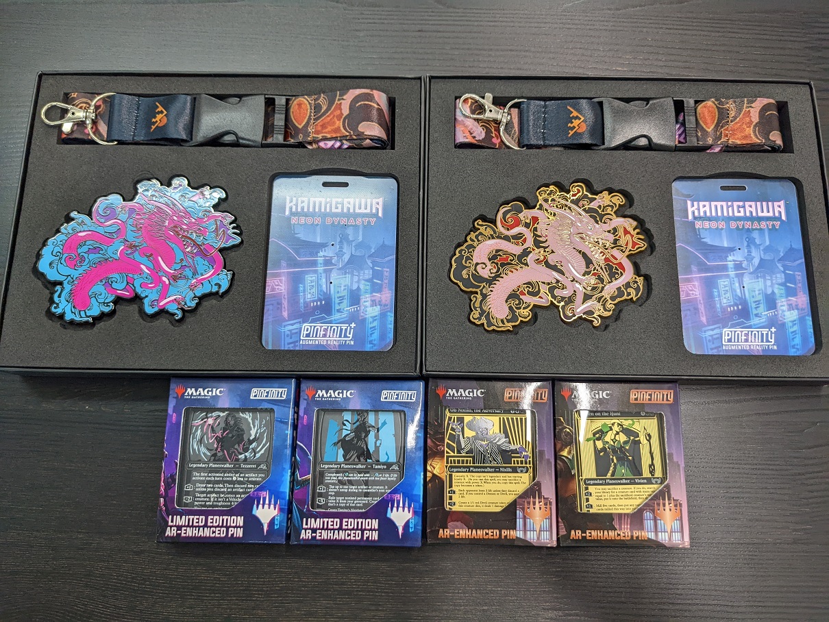 【未使用】MTG　Pinfinity　巨大なるカーリア　提示用　金属製 天頂の探求者、カーリア [M20] 【BIGWEB | MTG】日本最大級の