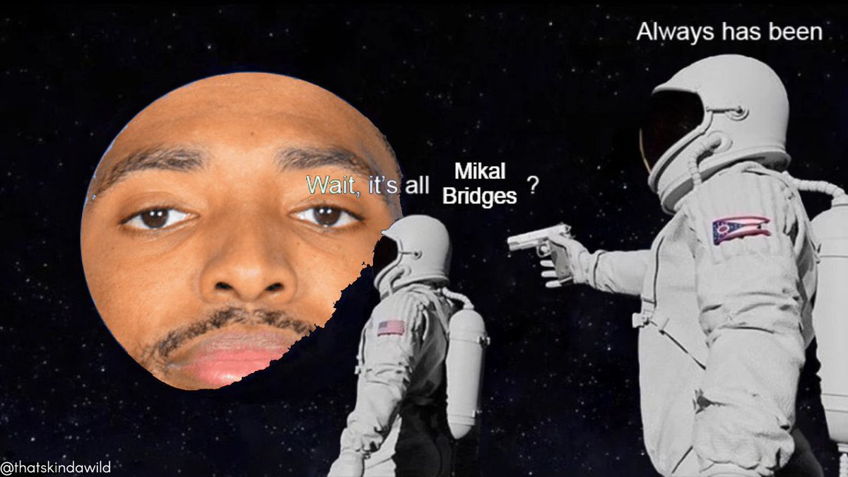thatskindawild's tweet photo. MIKAL BRIDGES. https://t.co/nRajqdw1Or