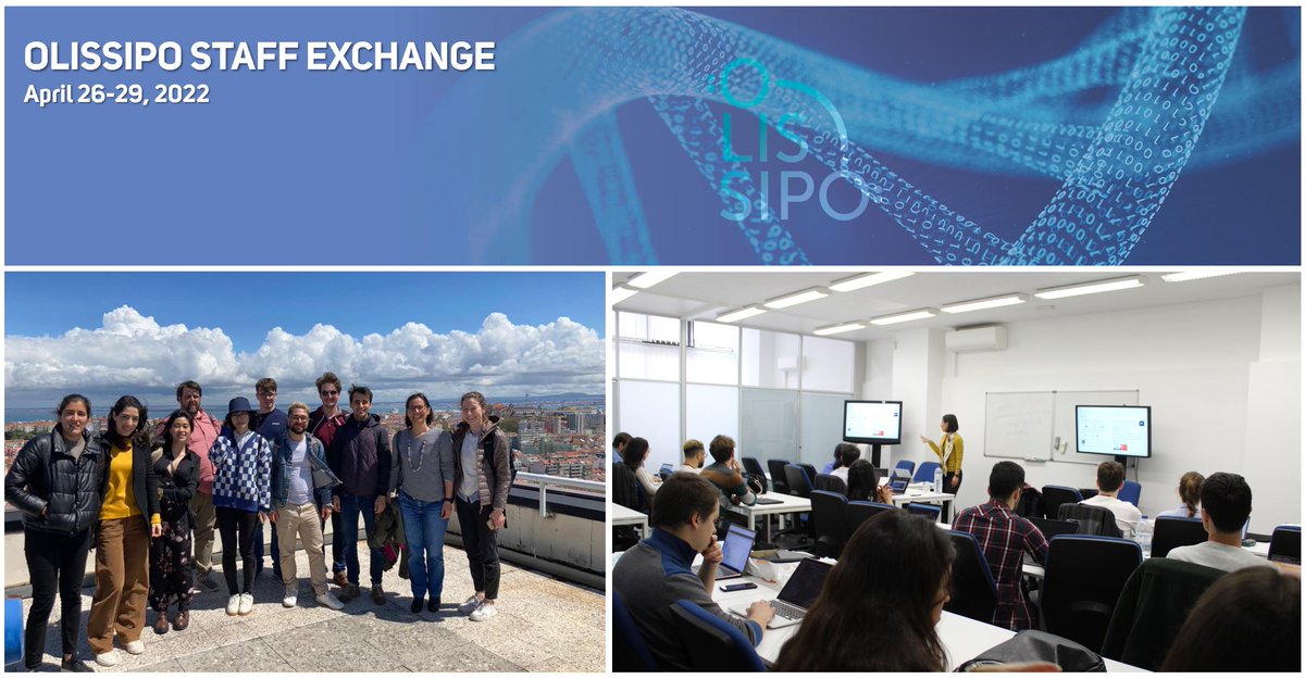 Olissipo_eu's tweet photo. After receiving EMBL, it's now time to receive at INESC-ID some of the members of the @cbg_ethz team! 😊

#olissipo #ESR #H2020 #INESCID #Innovation #Research #Science #ScienceAndTechnology #Tecnologia #Engineering #ComputerScience #ComputationalBiology #Bioinformatics https://t.co/hTp7dtvnyd