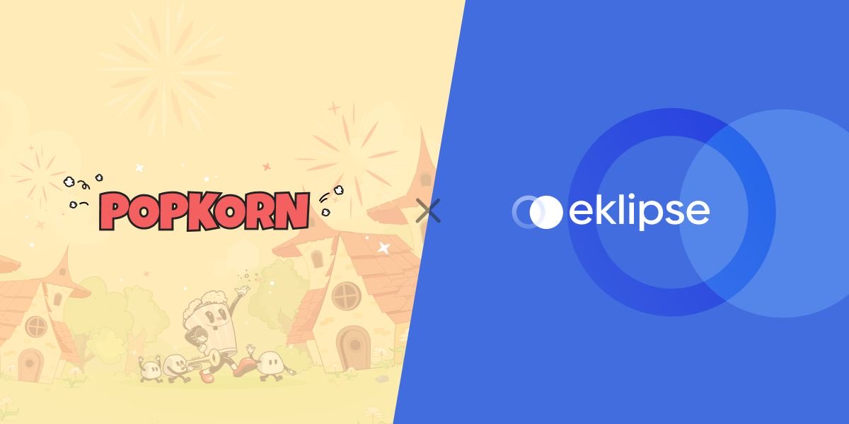 🚀 POPKORN.money X eklipse
Official Partnership Announcement
We are too thrilled to announce our Official Partnership with @popKORN_money
이클립스는 팝콘머니와 전략적 파트너십을 체결했습니다. eklipse의 생태계를 확장시킬 수 있을 것이라 기대하고 있습니다.