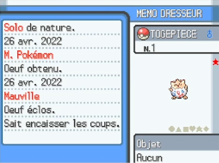 Coucou les potes😁
Voici mon petit Togepi shiny qui brille après 4771 resets d'éclosion en live sur <a href="/BromatiquesTV/">BromatiquesTV</a> . 1 an et 5 jours à attendre le shiny, une shasse très très lente mais très stylé pour autant
Le lien de la vidéo YouTube : 
youtu.be/9MyQDFDWRNc
Bon visionnage !