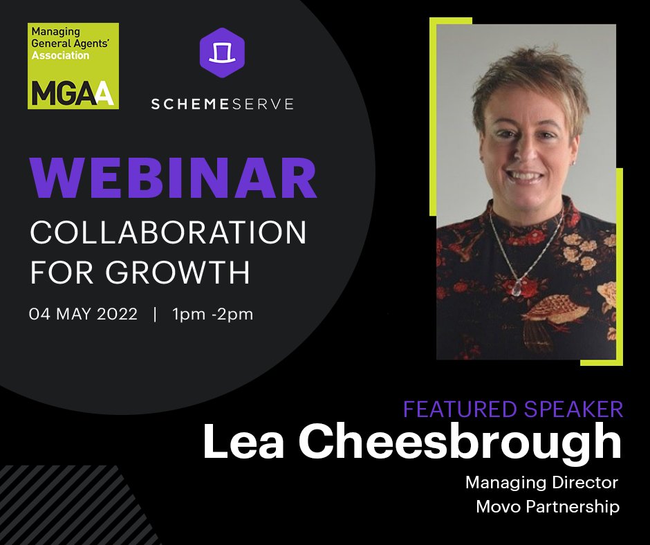 Speaker No.2! 🎺

We're so excited to have one of <a href="/InsuranceBizUK/">Insurance Business UK</a> 's Elite Women of 2021 as a speaker! 💪💃
Lea has more than 20 years’ experience in the industry, most recently joining <a href="/MovoPartnership/">Movo Partnership</a> in 2018!

Register here: lnkd.in/eMrvbrrR 
<a href="/UKMGAA/">MGAA</a>  #insurtech