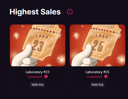 HGEABC's tweet photo. People might be wondering WTF are these @communi3_io Lab sales? 

Mostly are founders/builders who understand the real product they have for years and existing clients like Sandbox, Bigtime, YGG etc.

With 1K SOL entry + full of founders, it might turn into the most exclusive DAO https://t.co/LL3sH7UsmM