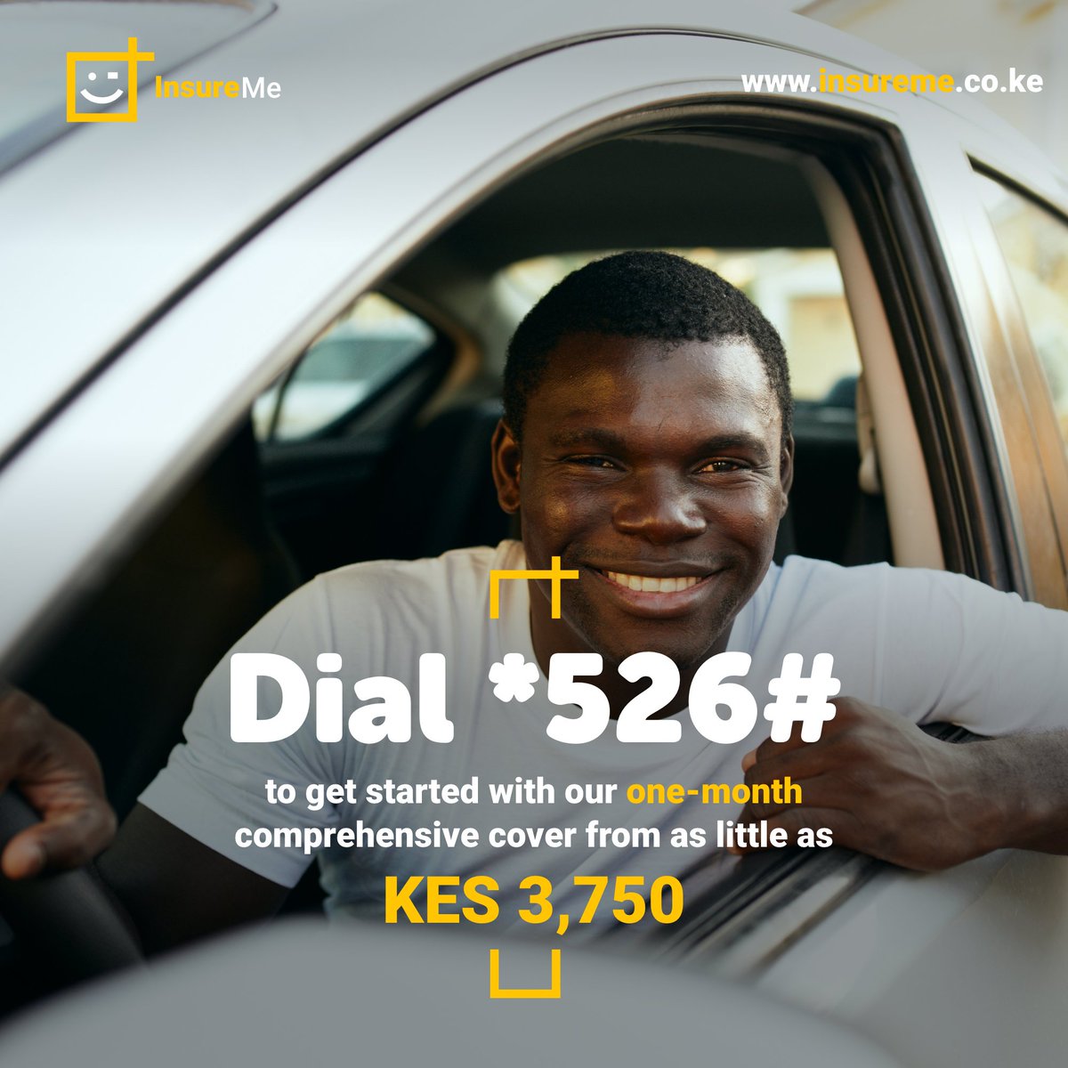 InsureMe_Ke's tweet photo. We're helping you make savings when you need to. Get a 1-month comprehensive cover from as little as KES 3,750 and only use your car when you need to. ​

Dial *526# to get started.​

For any queries contact us on:​
WhatsApp: 0715999922​
Call: 0709184444​

#PayAsYouGo​
#InsureMe https://t.co/BlFPAyaApP