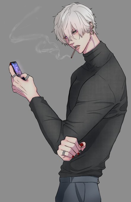 伏せ目のtwitterイラスト検索結果