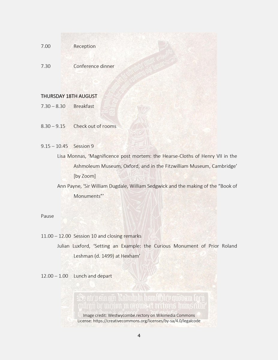 harlaxtonmedsym's tweet photo. We're delighted to officially announce the programme for #HarlaxtonMedSym22! Featuring a brilliant line-up on #medievaldeath, booking is now available on our website. A text-only version of the programme can also be found there #MedievalTwitter #Twitterstorians https://t.co/Xy36XSXIm2