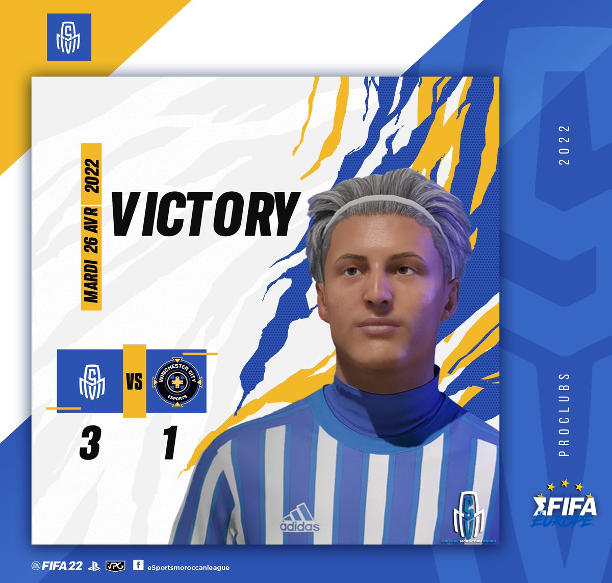 Marching towards glory, the squad is one step away from the trophy 🔥. 
The boys did it again with another important win in the semis against Winchester city. All eyes 👀on the final that will be played next week, with only one goal ➡️  🏆🔥
@EfifaOnline

#ExpectTheSquad💙🕸️🤍