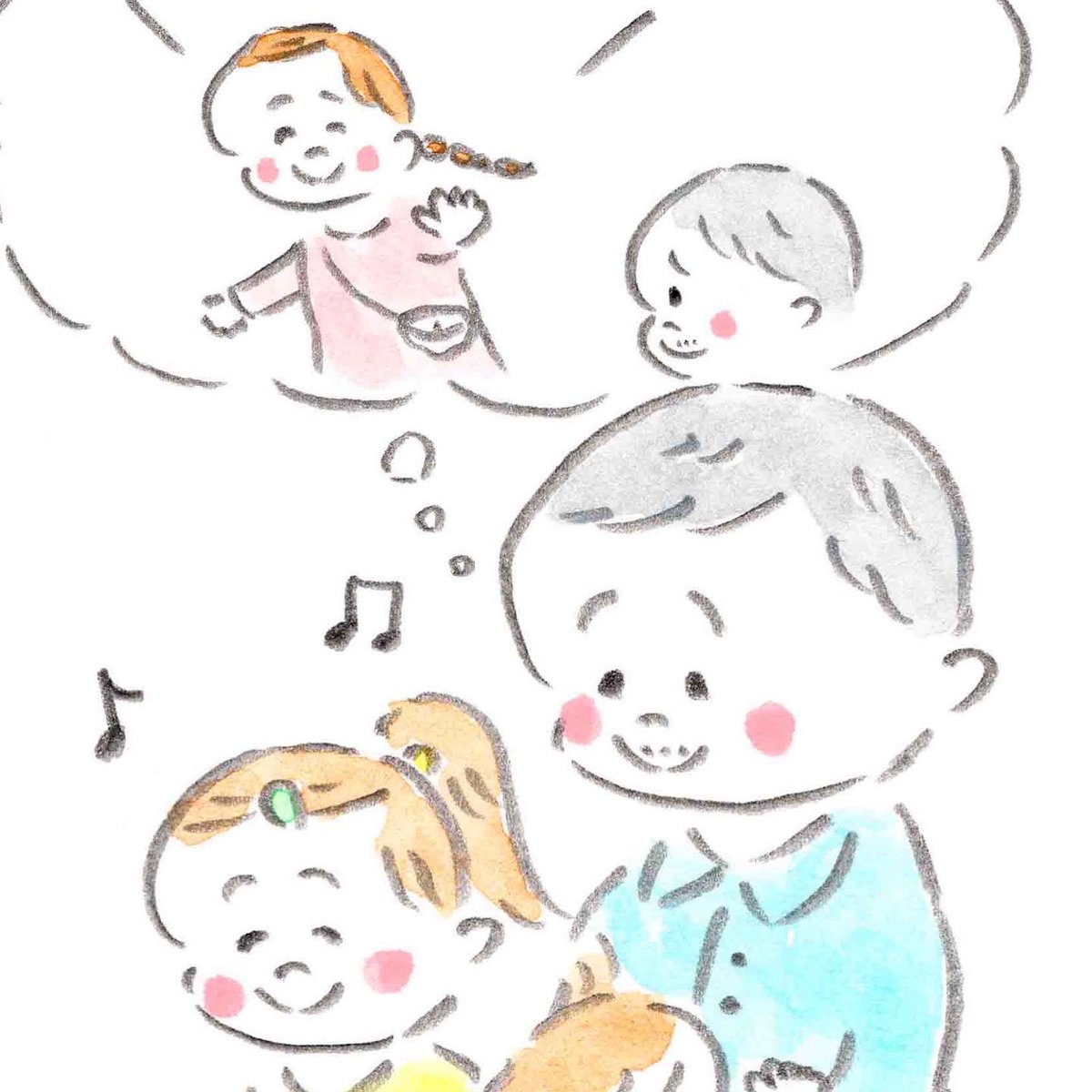 Web連載『センチメンタルおとうたん』
新しいお話が公開されました◎
<㊗️70回〜!🎉🎉🎉>
第70回「ほんの数年・・・」
にちちゃんのある言葉に、おとうたんのセンチメンタルスイッチがまた入ってしまうのでした…👨🏻👧🏻
https://t.co/etvjJijb0Z
#kodomoe #センチメンタルおとうたん #育児まんが