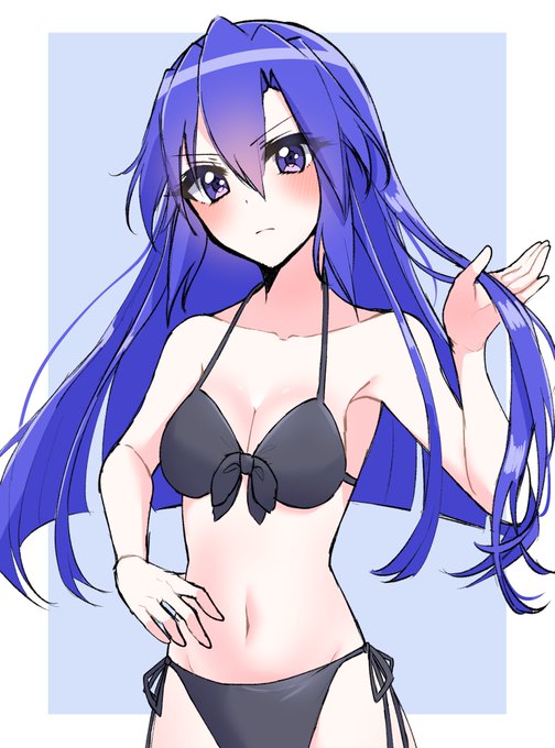 お肌が塗りたいので水着です👙 