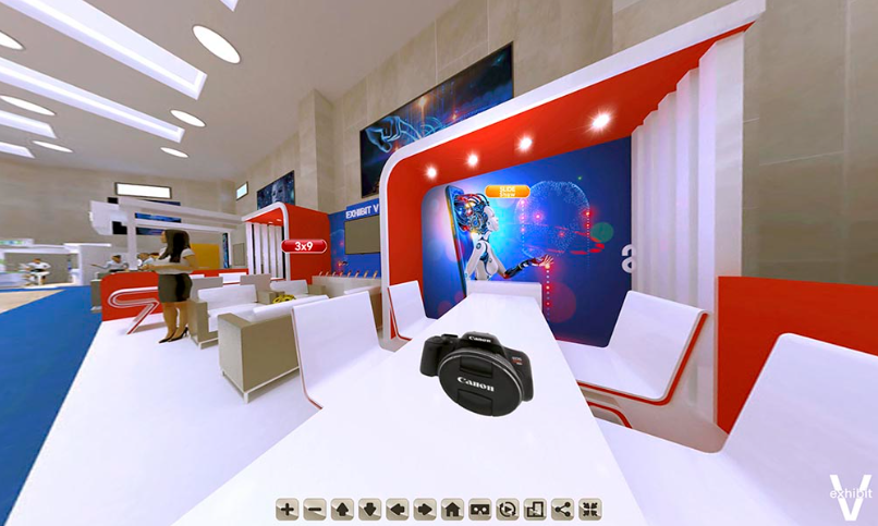 exhibitv3's tweet photo. Detail-oriented immersive designs are what we aim to provide to our clients! 
#design #interactive #interactivedesign #virtual #virtualreality
#vr #vrexperience #virtualexperiences #virtualexhibition #immersive #immersiveexperience #productdisplay #360degree #stalldesign #stand https://t.co/SlYjldoszH
