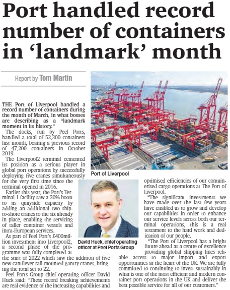 saverimrose's tweet photo. "We are fully committed to continuing to invest sustainably..." David Huck - Chief Operating Officer @PeelPorts . Sustainably?! Let's just ignore that road full of HGVs you want @transportgovuk and @NationalHways to build you. Great letter to editor too. It's all about the port. https://t.co/N5yaaP5kH0