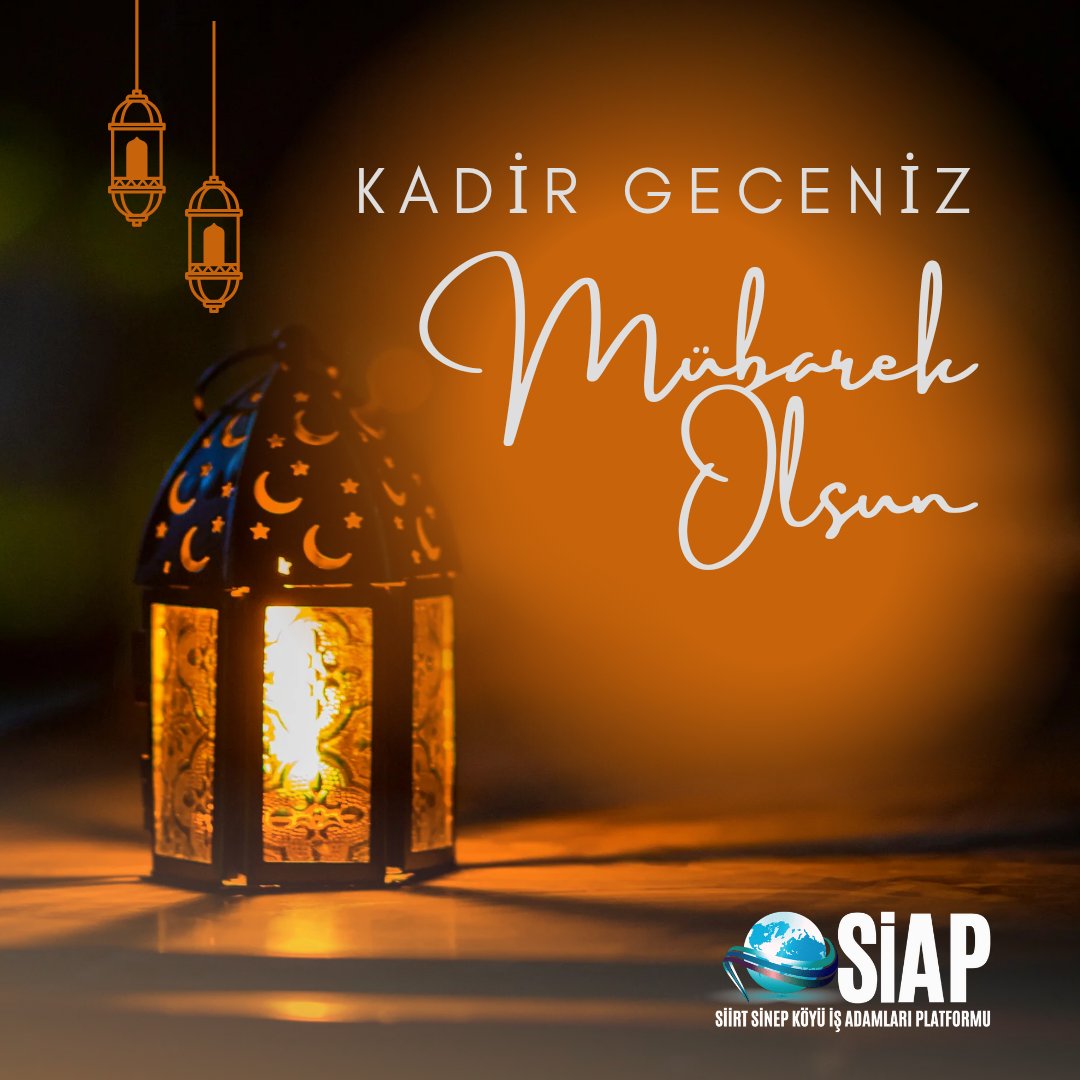 siapkurumsal's tweet photo. Kadir Gecemiz Mübarek Olsun...

#oadirgecesi #kandil #Ramazan https://t.co/YXEwYmELlu