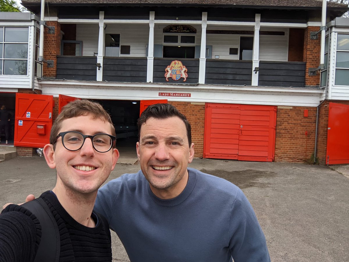 Indebted to the amazing @nordincatic who went to extraordinary lengths to welcome me to @Cambridge_Uni with a deeply personal and emotional tour of my father’s life and old haunts @stjohnscam. Thank you my friend. I’ll never forget the experience.