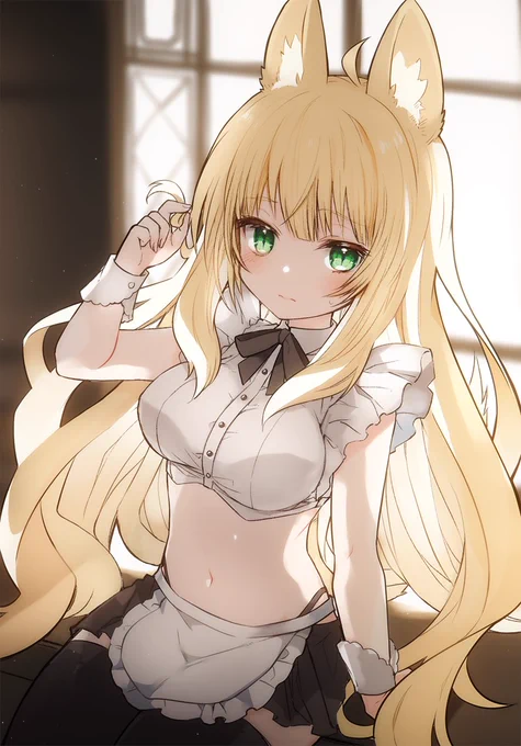 夏を先取りしすぎたかもしれないふわふわちゃん 