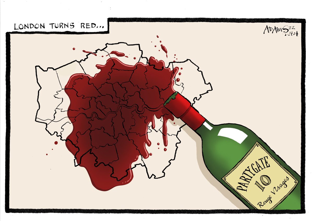 Adamstoon1's tweet photo. Wednesday’s @EveningStandard #LocalElections2022 #cartoon https://t.co/gbQQfnw6rh
