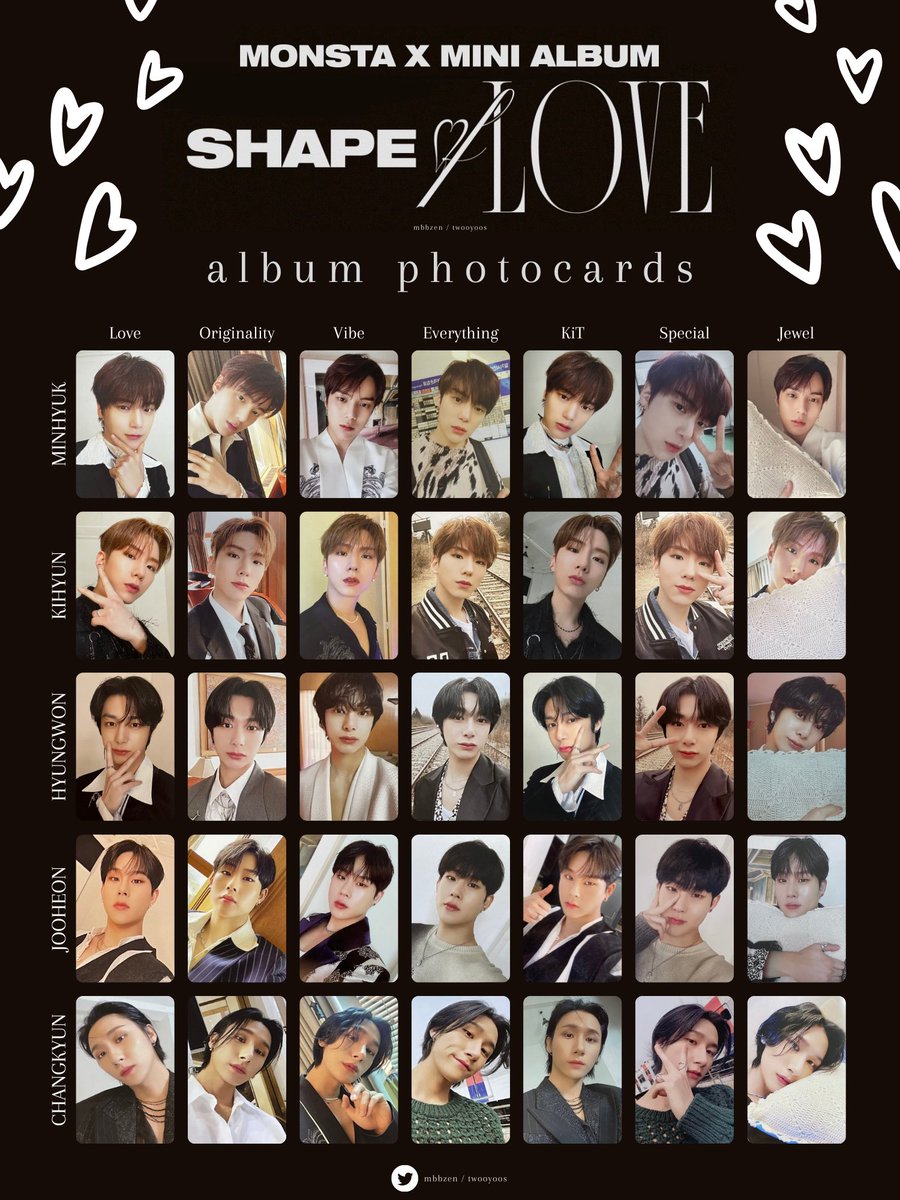 k auf X: „♡ monsta x shape of love templates ♡ — album and k auf X: „♡ monsta x shape of love templates ♡ — album and