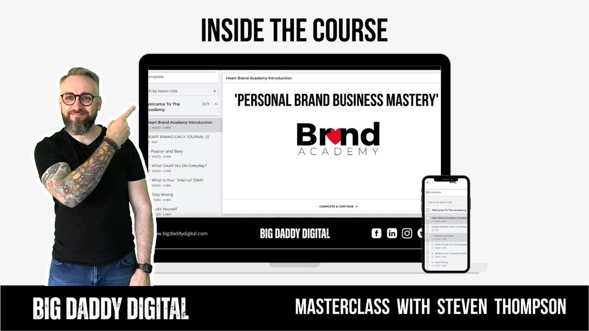 Are you looking for a new business idea?
- Get online
- Build your course
🔥 rebrand.ly/Heart-Brand-Bu… 

#Entrepreneurship #onlinebusiness #passionbusiness