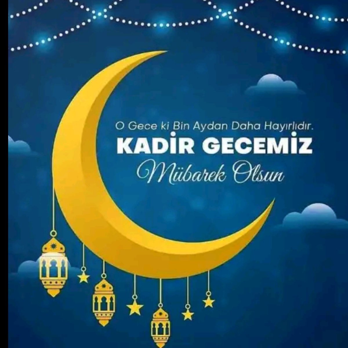 Kadir gecesi İslam alemine ve tüm İnsanlığa mübarek olsun.
