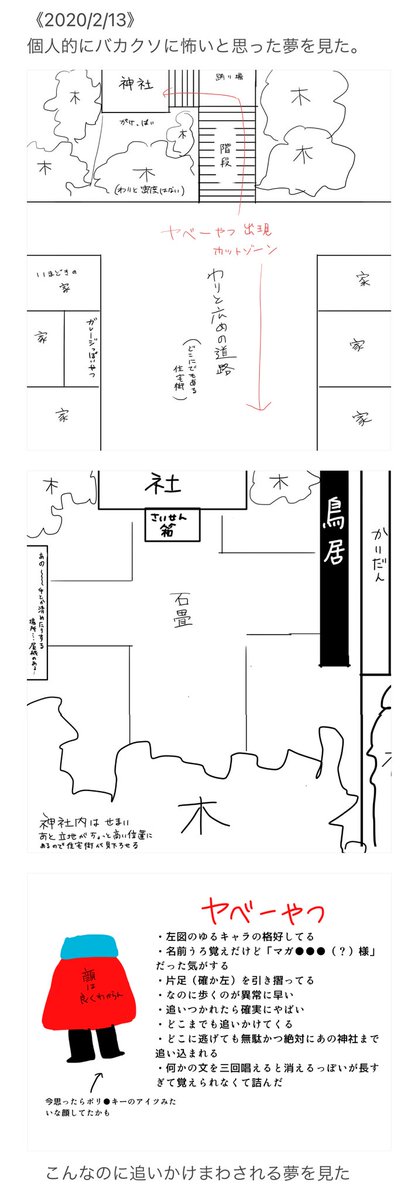 昔も上げたと思うんだけど、死ぬほど怖かった夢が夢日記に残ってたからからまた上げるね 