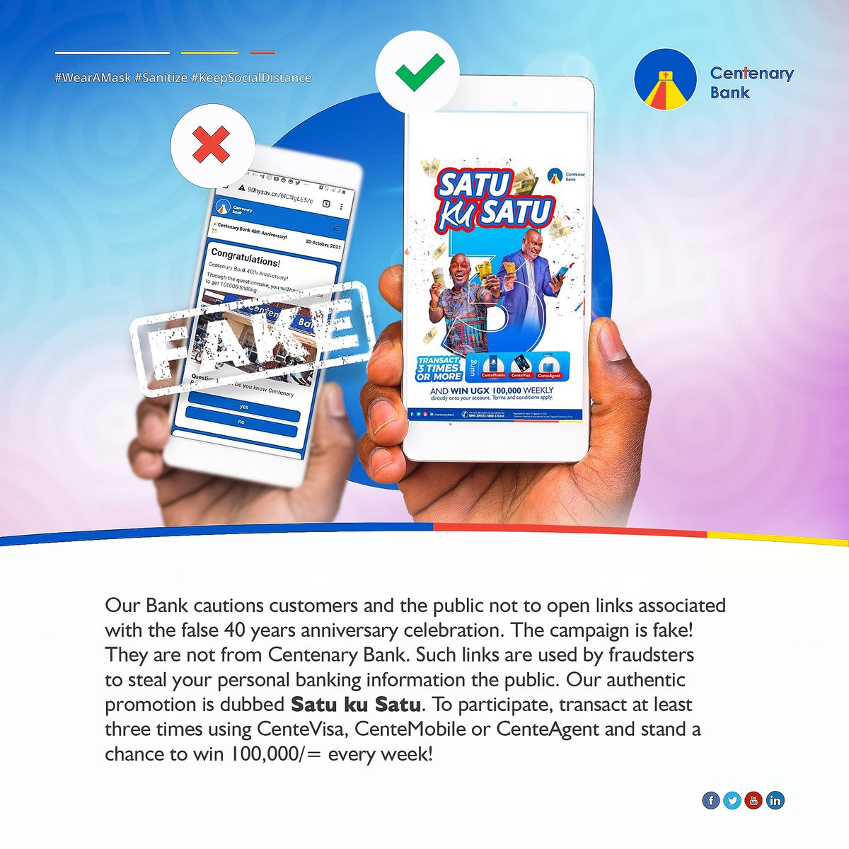 Centenary Bank tweet media