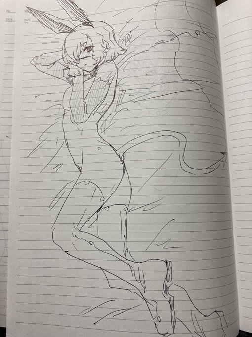 宿直の時に描いたんかこれ? 