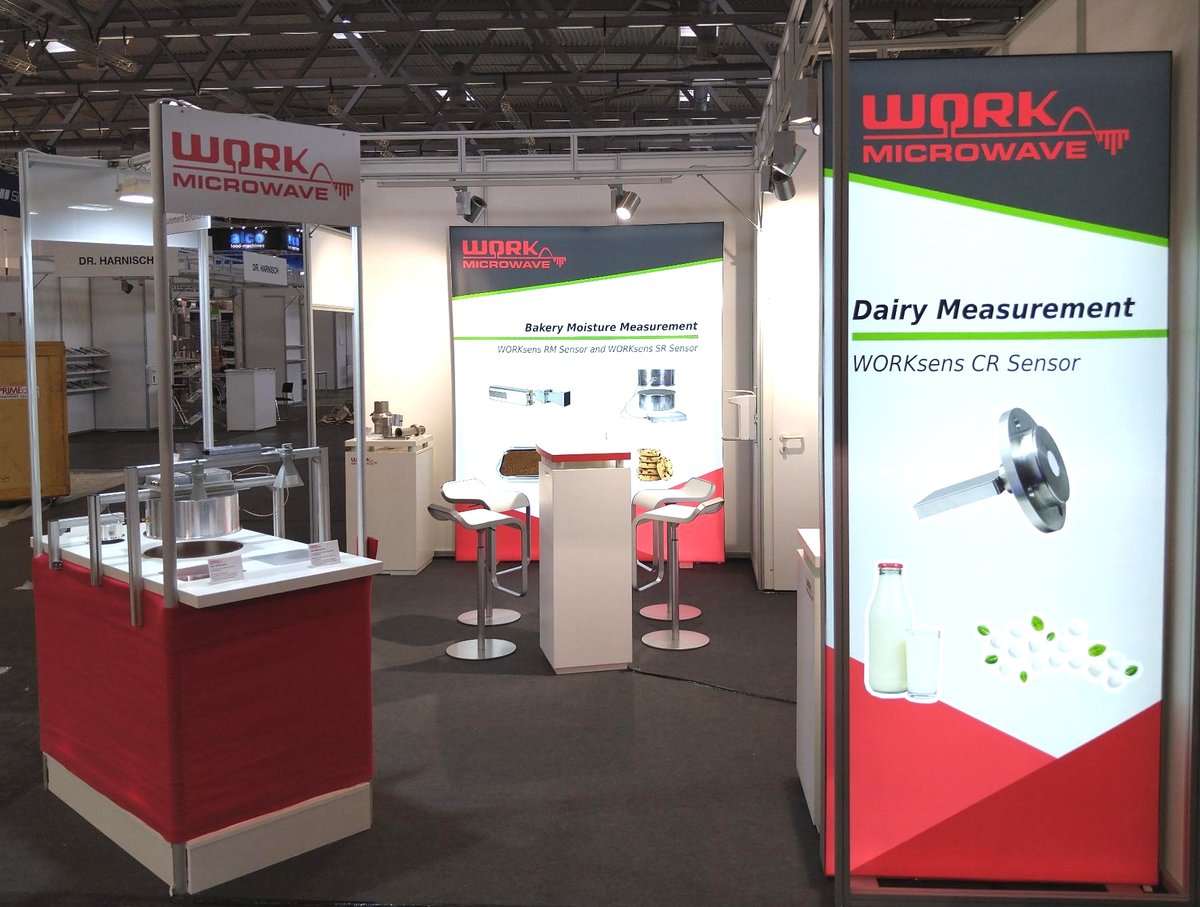 WorkMicrowave's tweet image. Anuga Foodtec in Cologne has started!
Our team is looking forward to meeting you at our Stand D-014 in hall 6 until Friday.

We are very proud to welcome the participants of several DLG&apos;s Guided Tours at our Stand!

More details:

work-microwave.com/microwave-sens…

#MicrowaveSensors