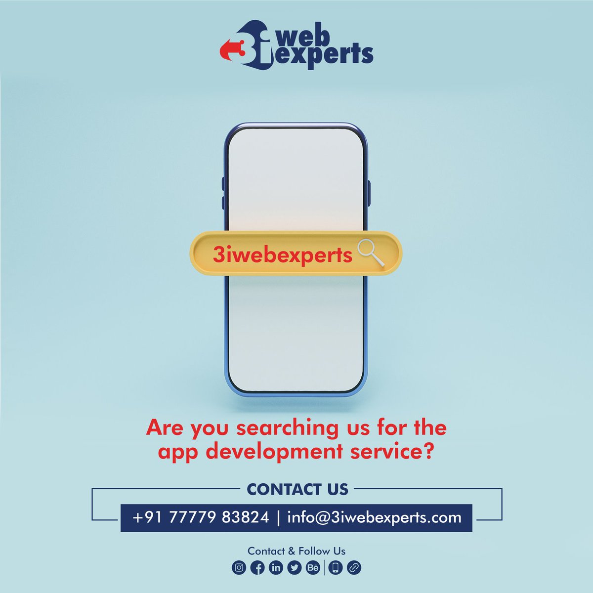 You need the best app design &amp; development service. Let's connect with us &amp; develop your business.

#appdevelopment #appdesign #mobileapp #itcompany

+91 77779 83824