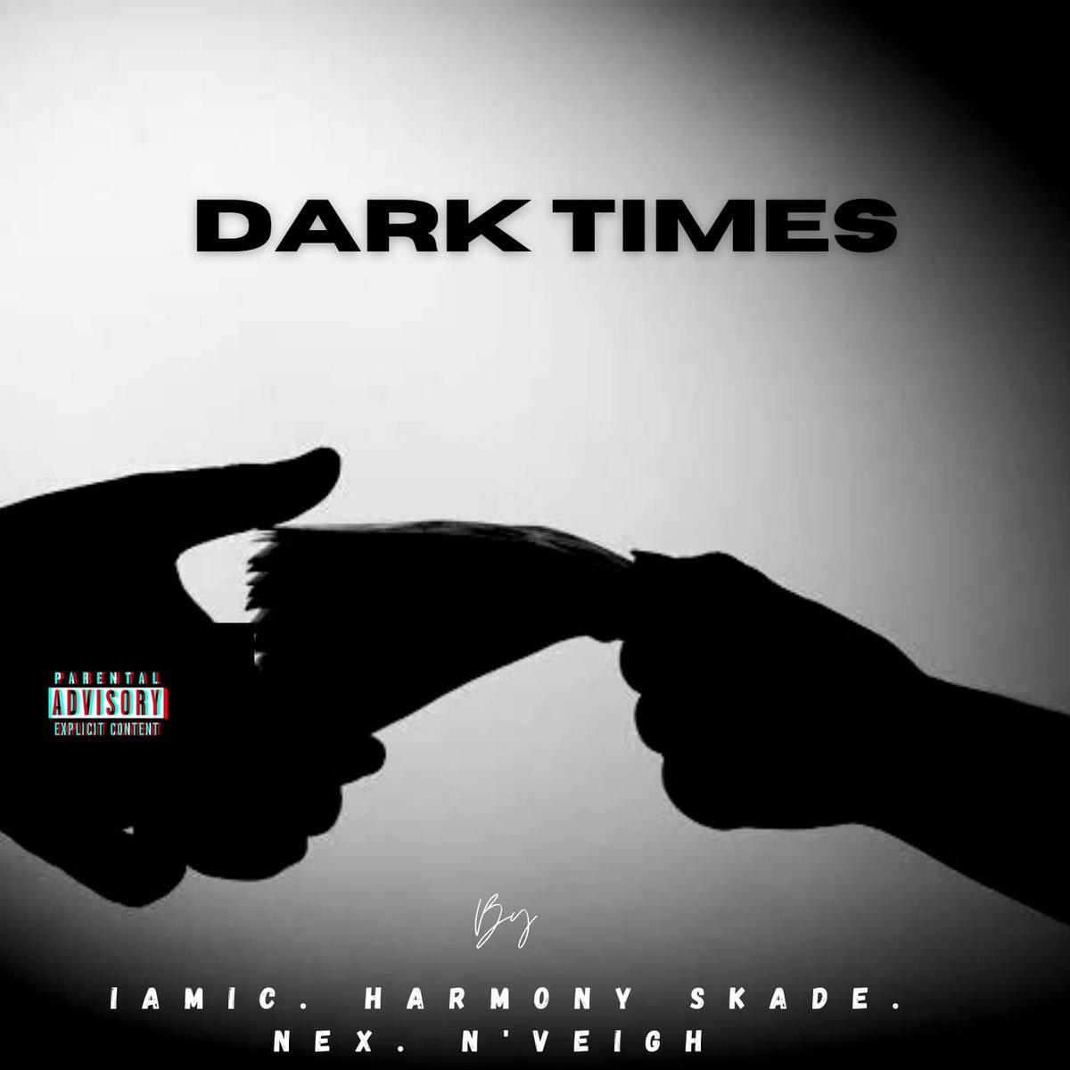 Nveigh's tweet photo. #DarkTimes OUT NOW. 🔥🔥🔥🔥🔥🔥🔥🔥🔥🔥🔥🔥🔥🔥🔥🔥🔥🔥 @HarmonySkade x #Iamic x #Nex and myself.
https://t.co/YUXNnSE5Aj https://t.co/LYFEldlCVV