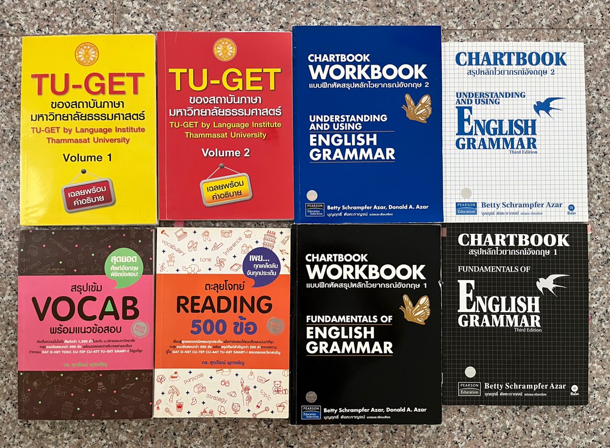 Piggypeebaba's tweet photo. #หนังสือเตรียมสอบมือสอง #หนังสือมือสองสภาพดี #หนังสือเตรียมสอบเข้ามหาลัย #หนังสือภาษาอังกฤษ https://t.co/x9GmvbADrA