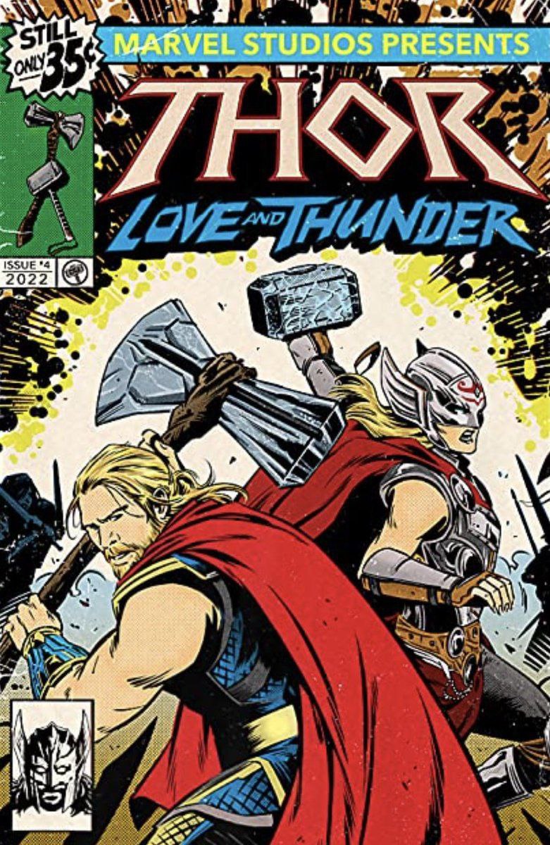 RT @marvel_updat3s: New promo art of Thor Love and Thunder
#ThorLoveAndThunder #MarvelStudios #Marvel https://t.co/qJ4R233M2p