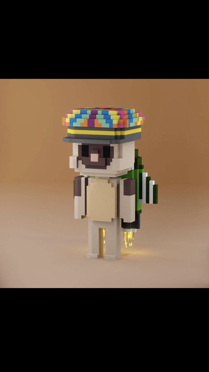 Snagged another jetpack, with trippy captain hat! Lfg! Drop your vox photos below <a href="/BossCatRC/">Boss Cat Rocket Club</a> #ada #nft #vox