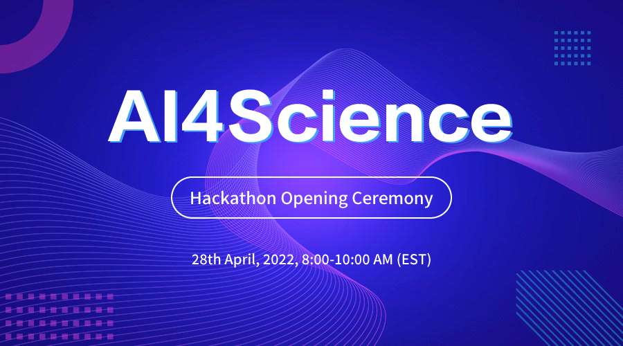 1 DAY TO GO!!! Please register: lnkd.in/gamgh3av

Chemical.AI team is very pleased to announce the first nationwide AI4Science Hackathon to be held virtually on April 28,2002, from 8:00AM-10:00AM (EST).