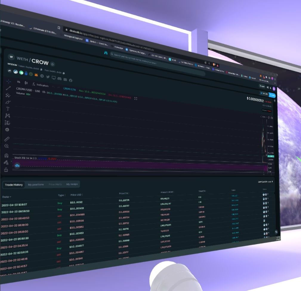 Austin_Shillton's tweet photo. ⬛🔴⬛ $Crow ⬛🔴⬛
💣 Bullish #Metaverse utility already under development with @Rove_to 
💣 2️⃣% tax on buys 2️⃣% tax on sales
💣CMC application submitted
💣Dev team consist of 50 minds, some that have taken projects into the billions...
#WisdomToken #Rove = #Future #TwitterSpace https://t.co/ROfAyZwWMD