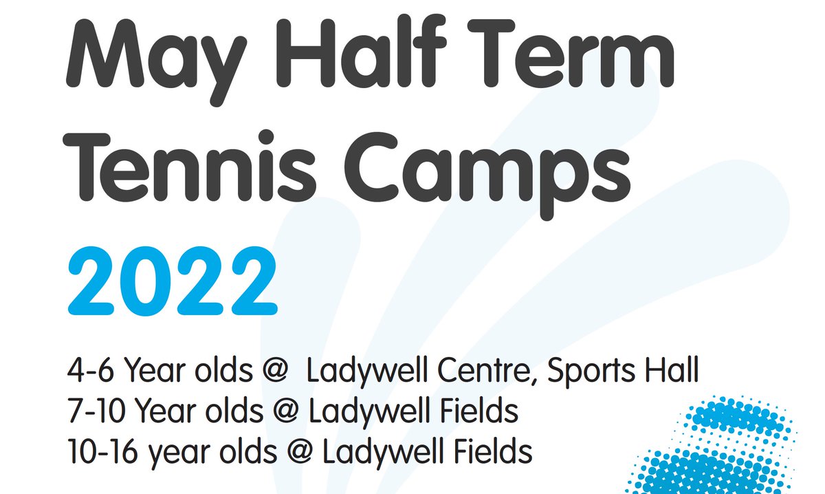 May Half Term Tennis Camps 2022 - mailchi.mp/southeastlondo…