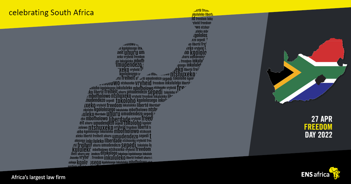 ENSlaw's tweet photo. Today, we celebrate with our South African colleagues, clients and friends the 28th anniversary of the first democratic elections in the country. Happy #FreedomDay! 🇿🇦

#FreedomDay2022 https://t.co/xWqBg0jBBg