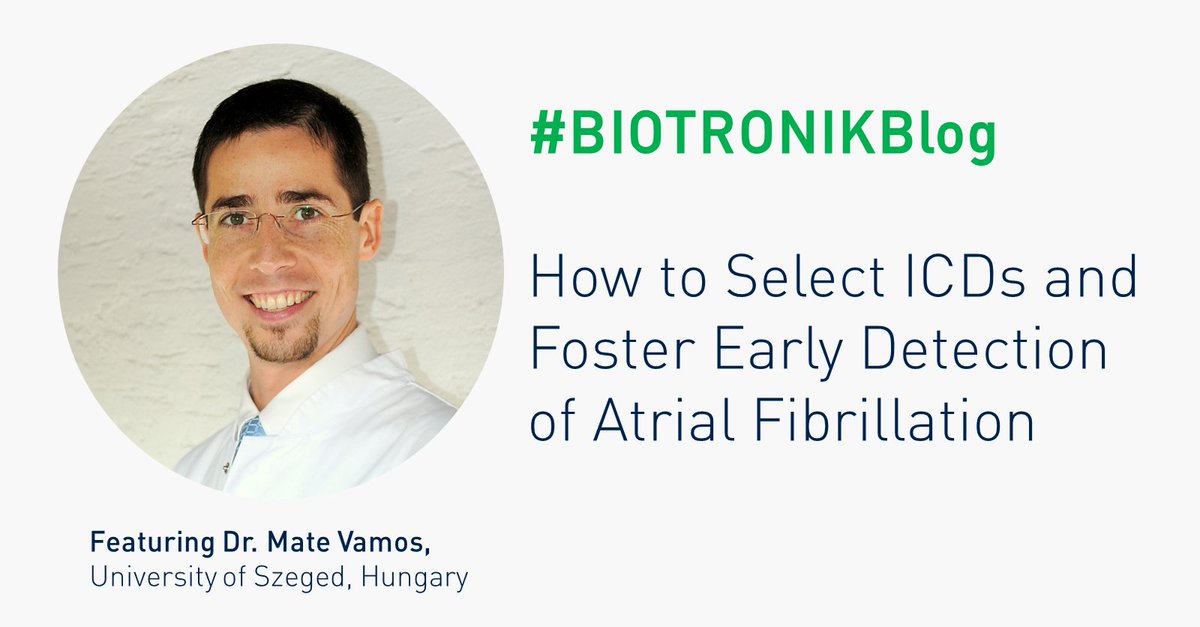 BIOTRONIK_News's tweet photo. 💬 We spoke with Dr. Mate Vamos about how to select ICDs and foster early detection of #AtrialFibrillation.

Head over to our blog to find out more ➡️ https://t.co/7Rkraap7yX

#BIOTRONIKBlog #Cardiology #CardioTwitter #Arrythmia #AFib #DXTechnology #DXSystem #HomeMonitoring https://t.co/u2RGWKGqAN