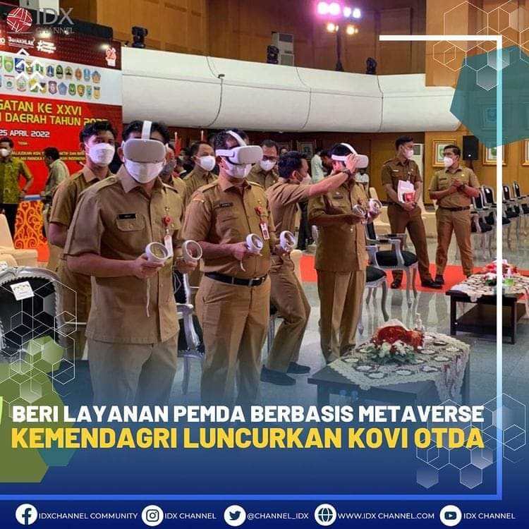 Sesungguhnya proyék Metaverse tidak bermanfaat untuk masyarakat.
Berapa banyak yg kebeli Oculus? Yang tidak bermanfaat di kehidupan sehari-hari juga.

Lebih baik optimalkan website dan servernya, jaga keamanannya.
Website lebih menjangkau masyarakat.