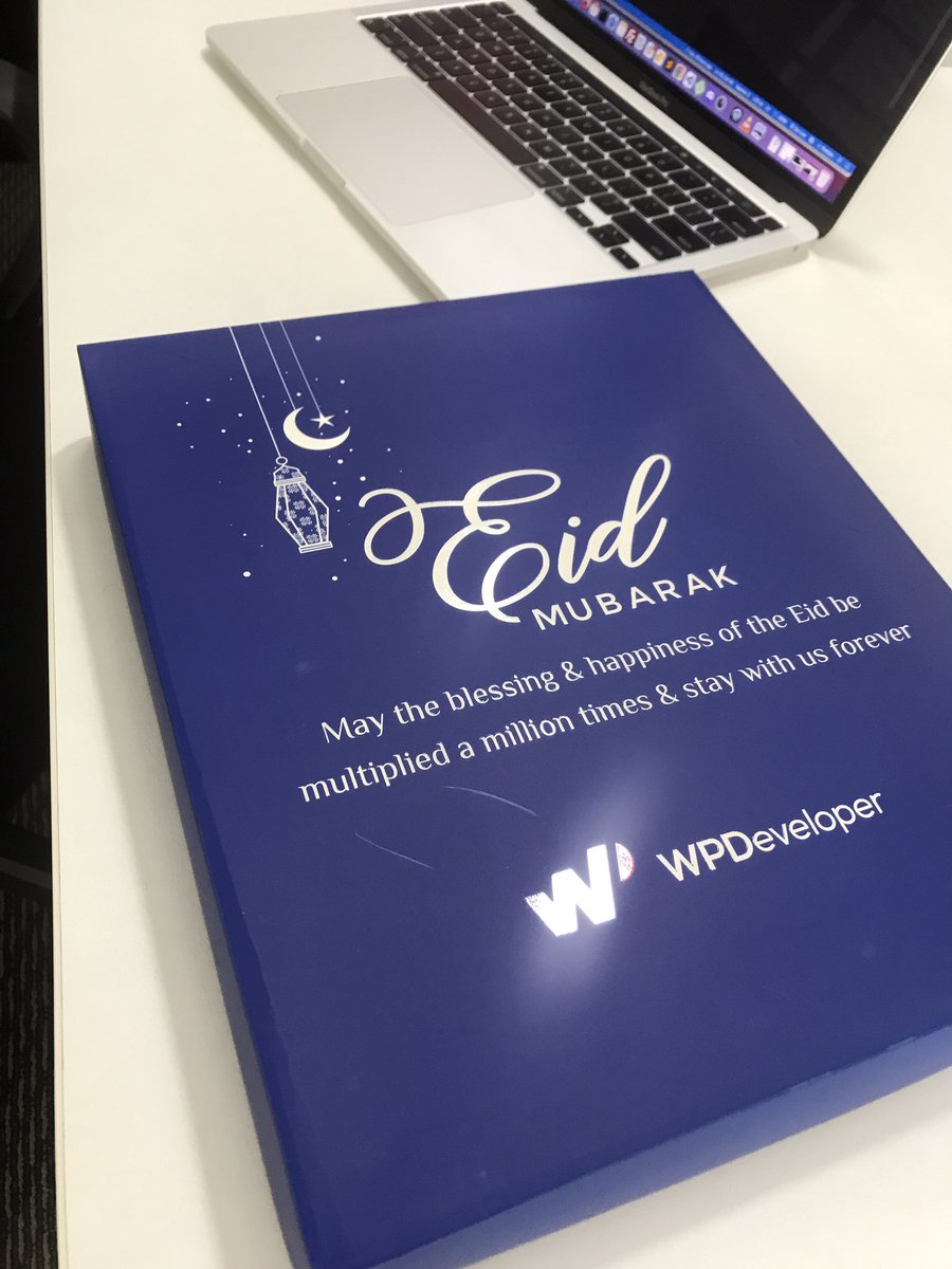 nhr_rob's tweet image. Eid Gift from @WPDevTeam ❤️

#LifeAtWPDeveloper
#NHRWPDeveloperLife